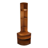 Furniture - corner shelf in teak 70s