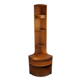 Furniture - corner shelf in teak 70s