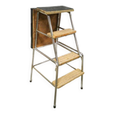 Folding step stool