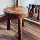 Set of 4 low stools
