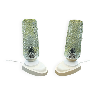 Duo de lampes Space Age