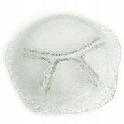 Appetizer platter, mid-century modern, soda glass, design by J. S. Drost, Ząbkowice, Poland, 1970s