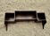 1940s wooden wall shelf