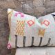 Handmade cushion cover in Berber wool: Moroccan Kilim cushion