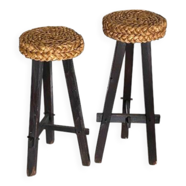 Paire de tabourets