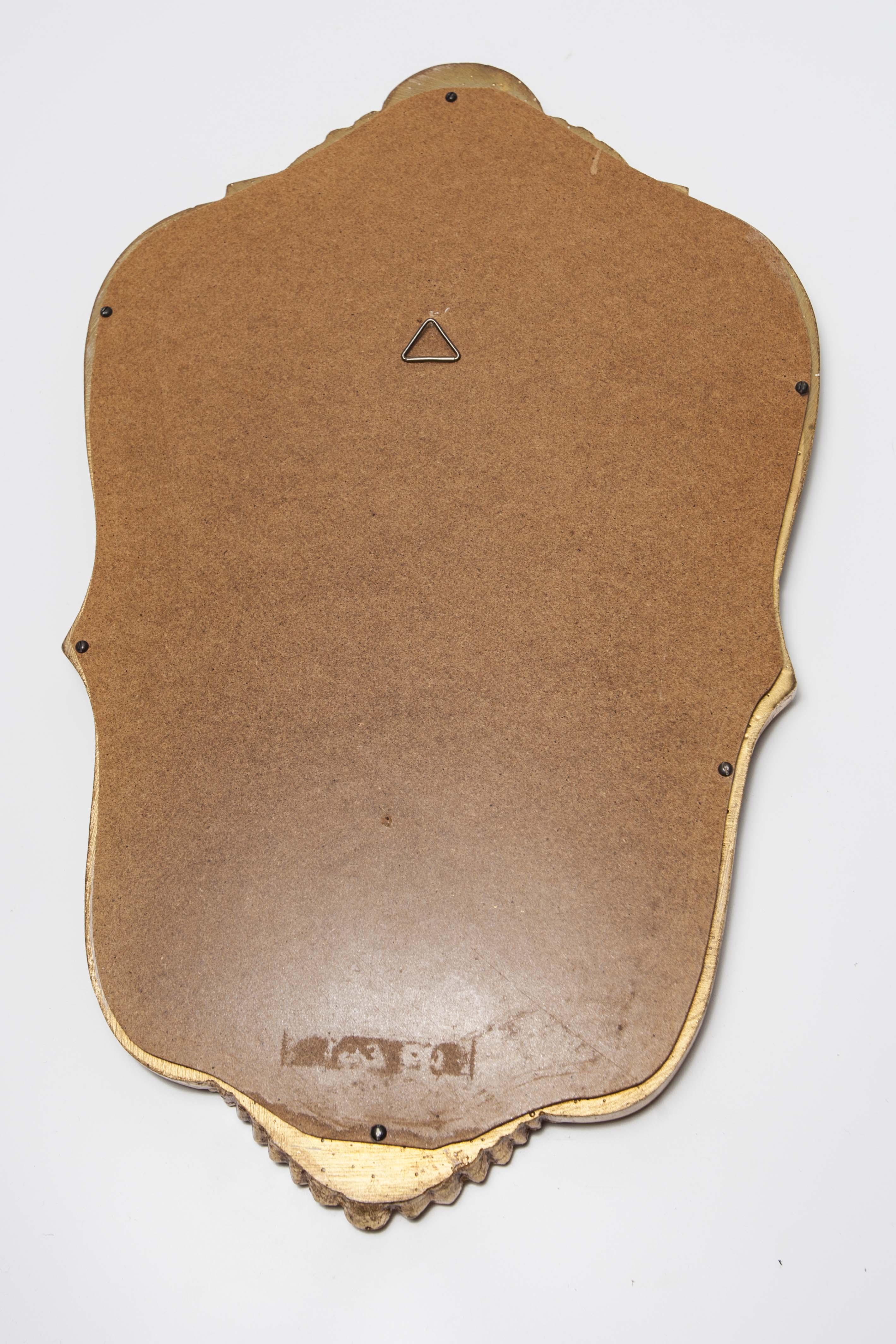 Golden mirror style Louis XV 30x46cm