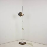 Adjustable Vintage Magnetic Floor Lamp by Drukov, 1970's, Brno, Czechoslovakia