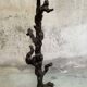 Vine wood floor lamp