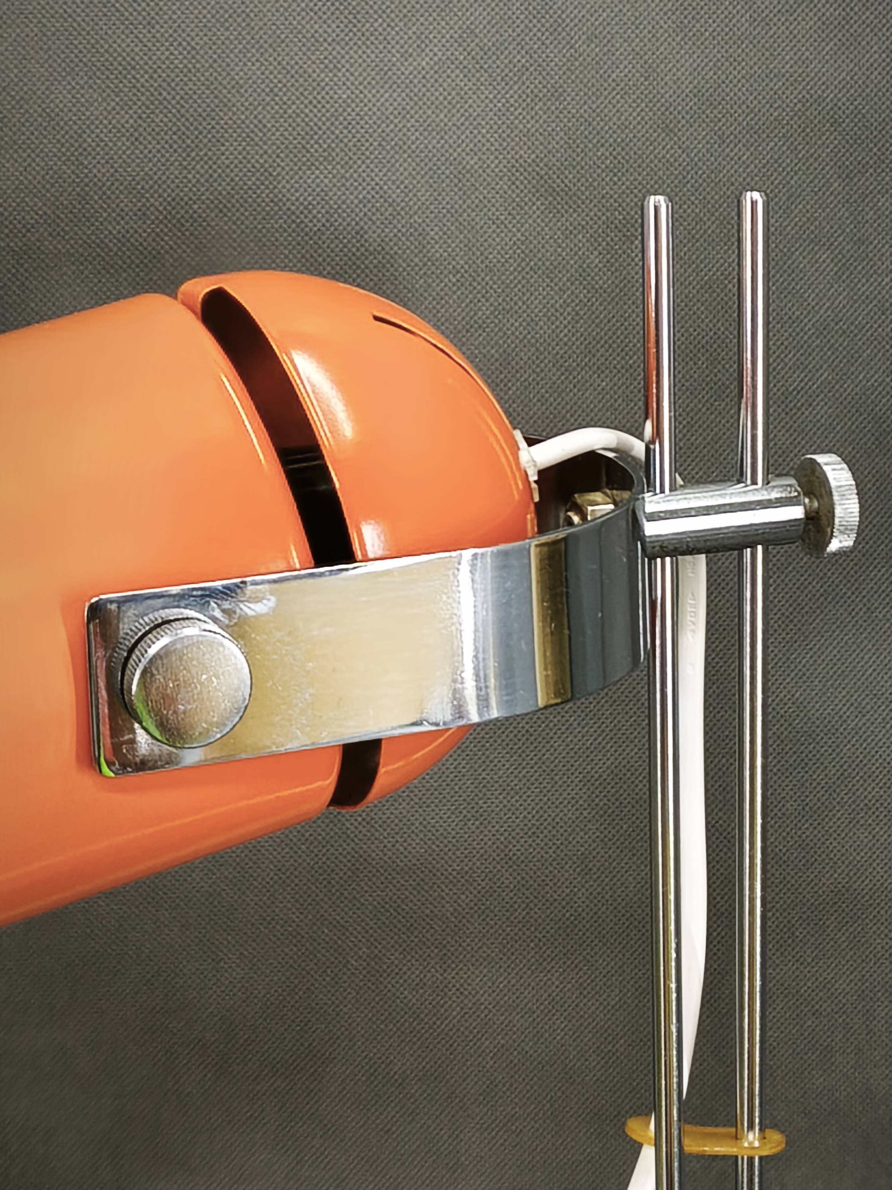 1960s Space Age Table Lamp by S. Jindra for Lidokov, Czechoslovakia