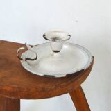 Enamelled candle holder