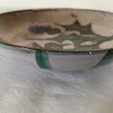 Vallauris deep plate with thistles