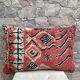 Vintage Berber Kilim cushion cover: Moroccan wool cushion