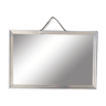 Metal mirror to hang, 50s/60s - 24x38cm