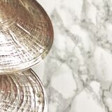 Two shells in silver