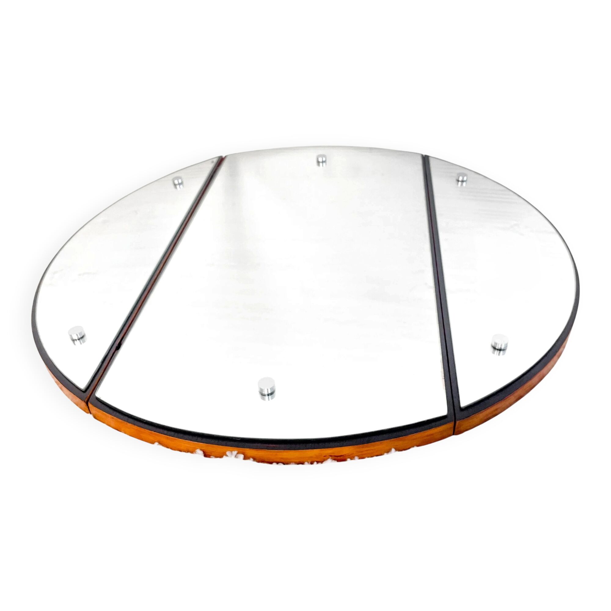 Mid-century triptych mirror