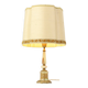 Fifties Vintage Table Lamp Onyx Marble Brass Acanthus