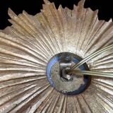 Pair of sun wall lights