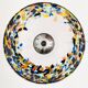 Large Colorful Murano Glass Pendant Lamp
