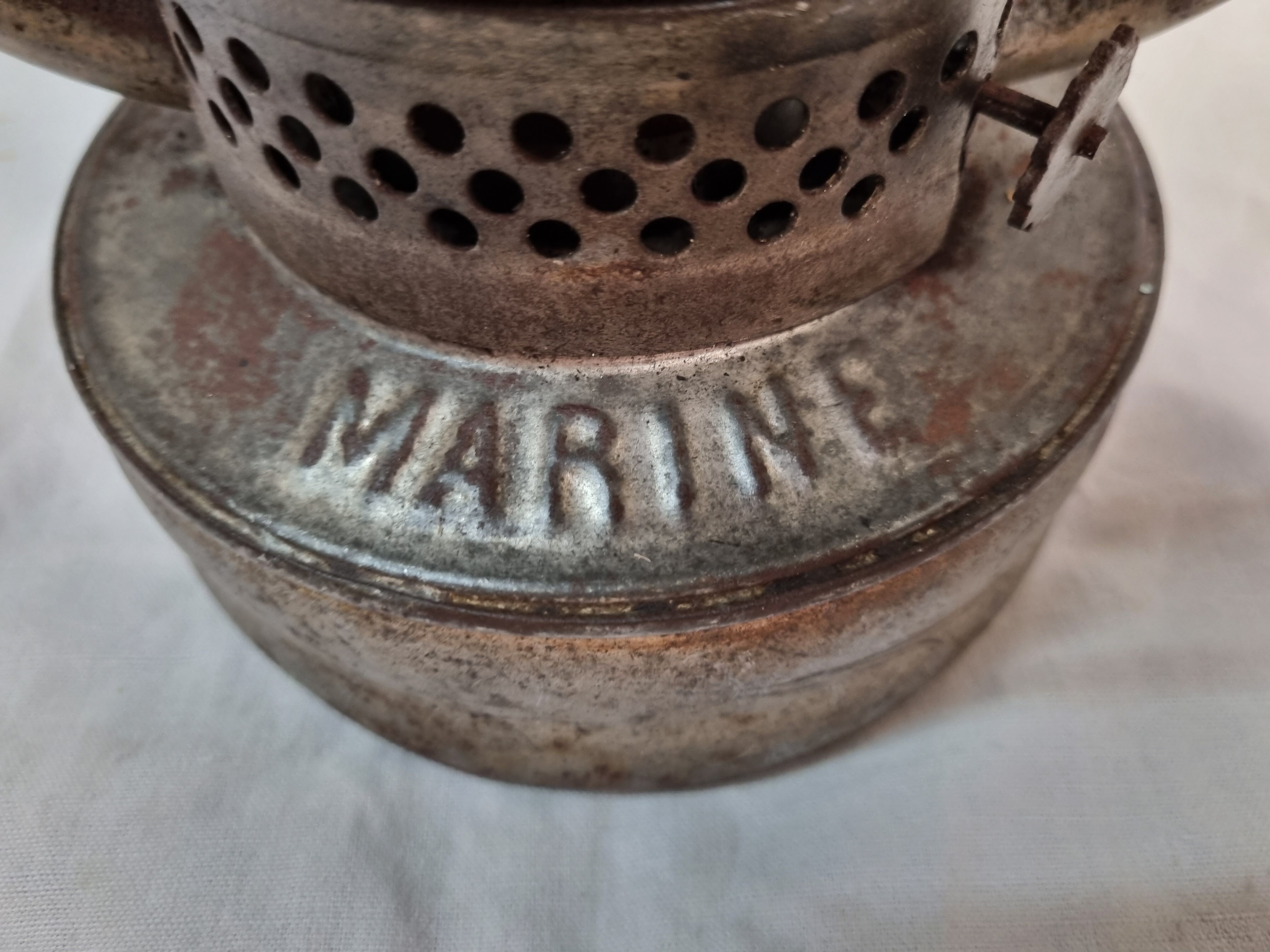 Marine storm lamp late nineteenth