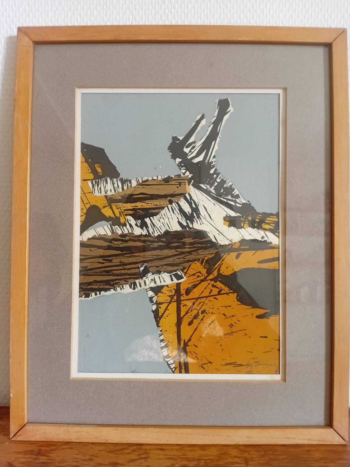 Collage Michel Trinquier 1983/84