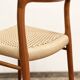 Mid-Century Model 75 Chairs in Teak by Niels O. Møller for J.L. Moller, 1950, Set of 2