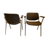 Chairs by  Giancarlo Piretti for Castelli, 1970