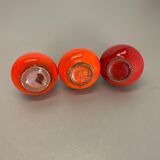 Set of 3 Original 1970 Ceramic Studio Pottery Vase by Roth Ceramics, Germany