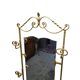 Vintage French Wall Console With Mirror, mid-century