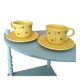 Cherry decorative cup duo