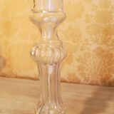 Glass candlestick