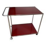 USM Haller Serving Trolley in Ruby Red