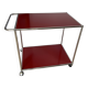 USM Haller Serving Trolley in Ruby Red