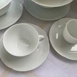 Ensemble tasses théière et pot à lait