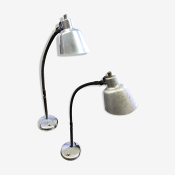 Lampes articulées année 60