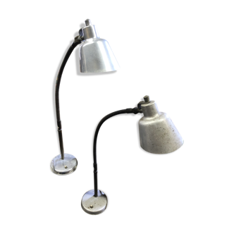 Lampes articulées année 60