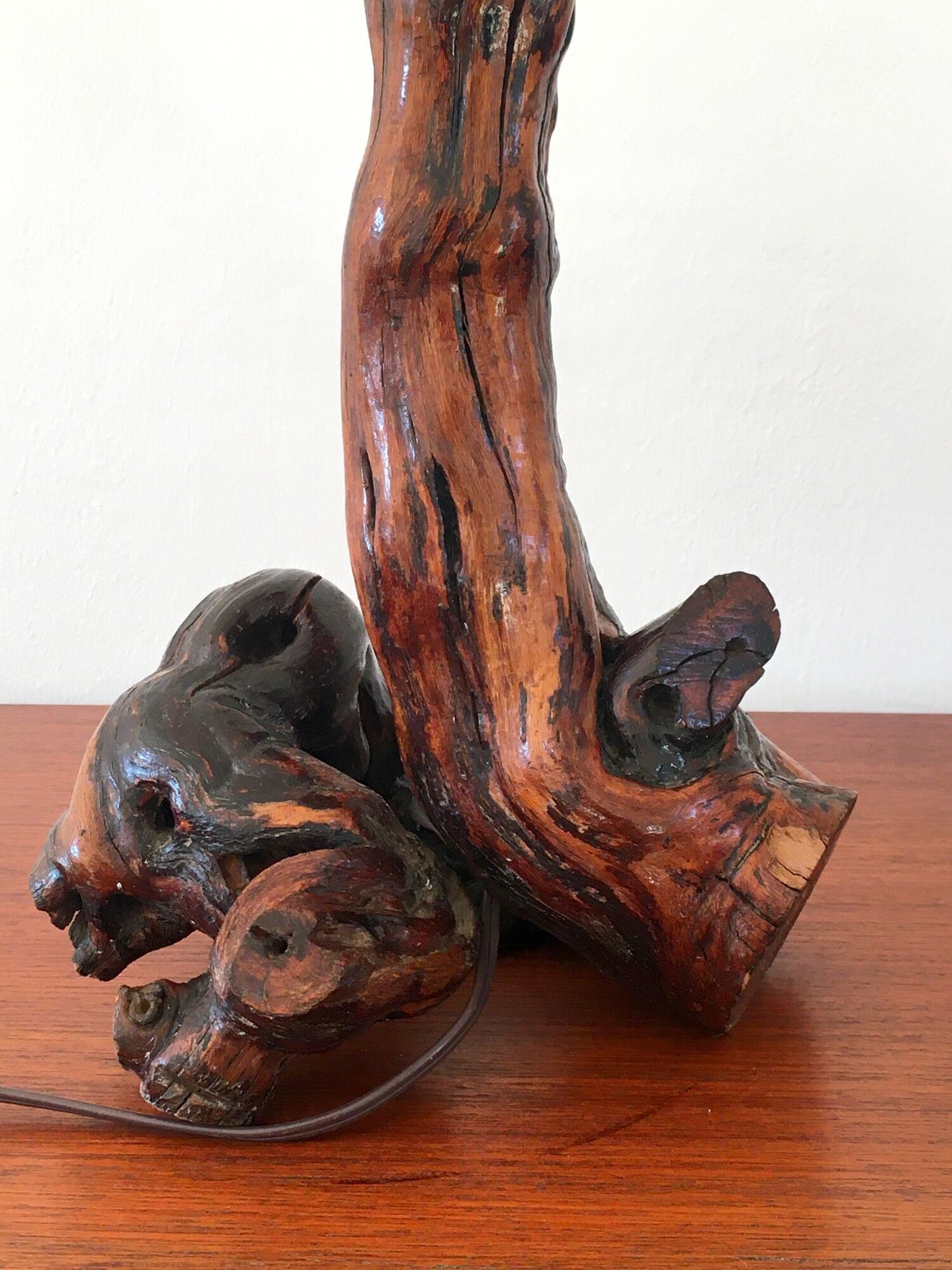 Vintage brutalist lamp 50s