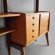 Freestanding storage unit in teak Ergo, Vintage Scandinavian 1960s