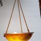 Daum Nancy suspension in marmorean glass, 1920s