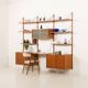 PS System vintage shelving unit by Randers Mobelfabrik, Denmark, 1960s