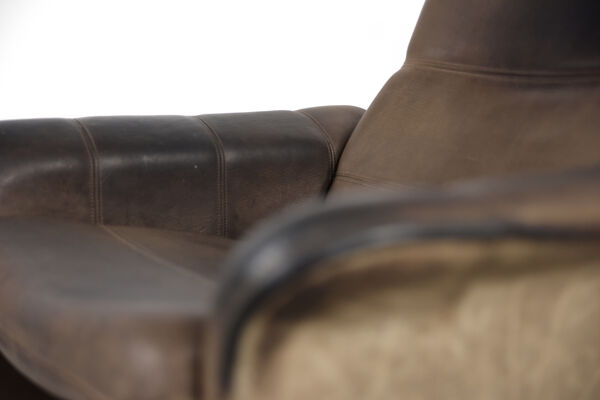 fauteuil En cuir Ds-50 De De Sede, Années 1970