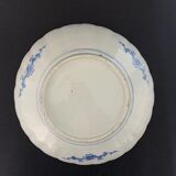 Chinese porcelain plate inspired by the blue family, late nineteenth early twentieth century