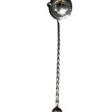 Silver metal ladle