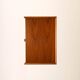 Scandinavian oak and teak nightstand, 1960s