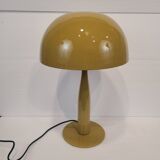 Paire de lampes de table, Métal, Couleur moutarde, 21e s. - France