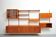 Danish teak wall unit by Kai Kristiansen for Feldballes Møbelfabrik