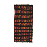 Anatolian handmade kilim rug 371 cm x 182 cm