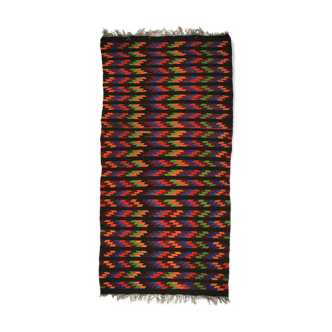 Anatolian handmade kilim rug 371 cm x 182 cm