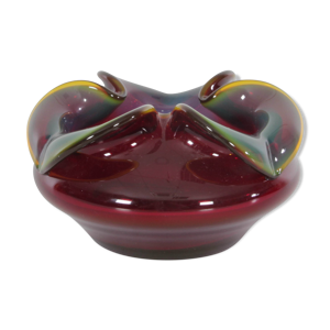 cendrier en verre polonais
