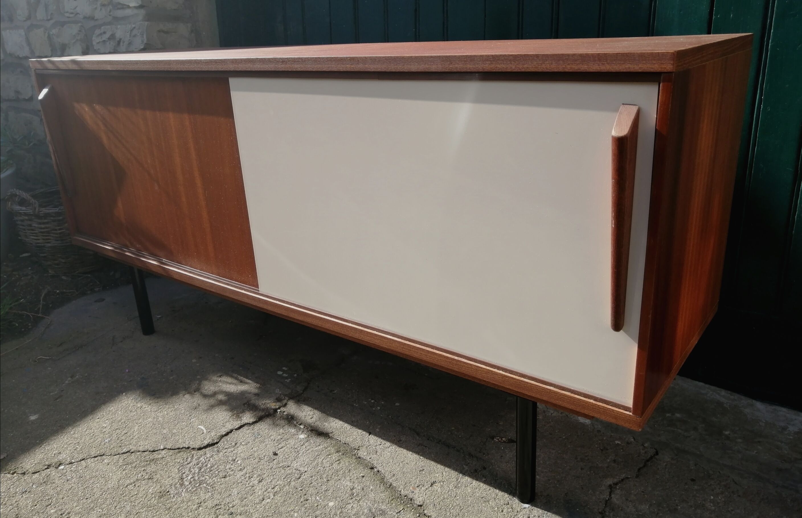 Beautiful 60s vintage teak enfilade