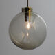 Scandinavian glass sphere pendant by Jonas Hidle for Høvik Lys
